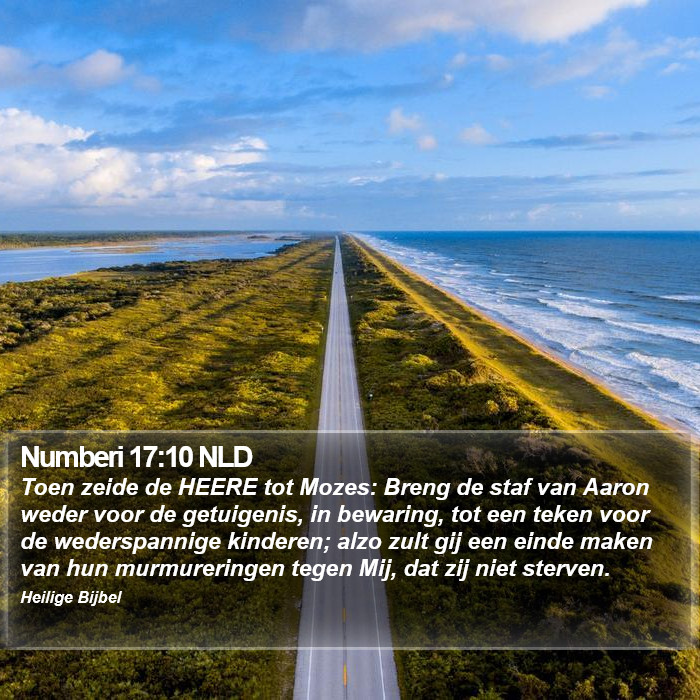 Numberi 17:10 NLD Bible Study