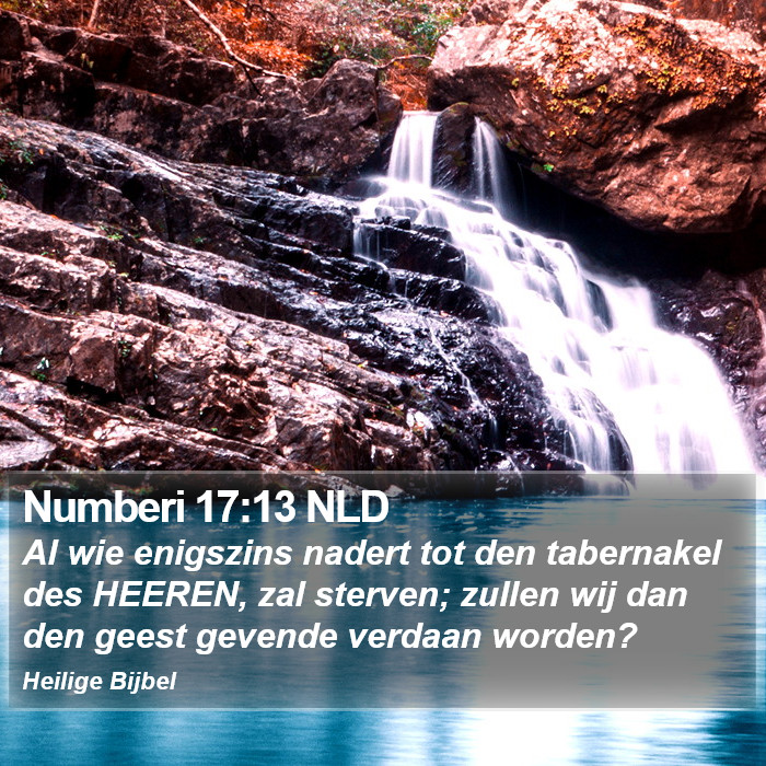 Numberi 17:13 NLD Bible Study