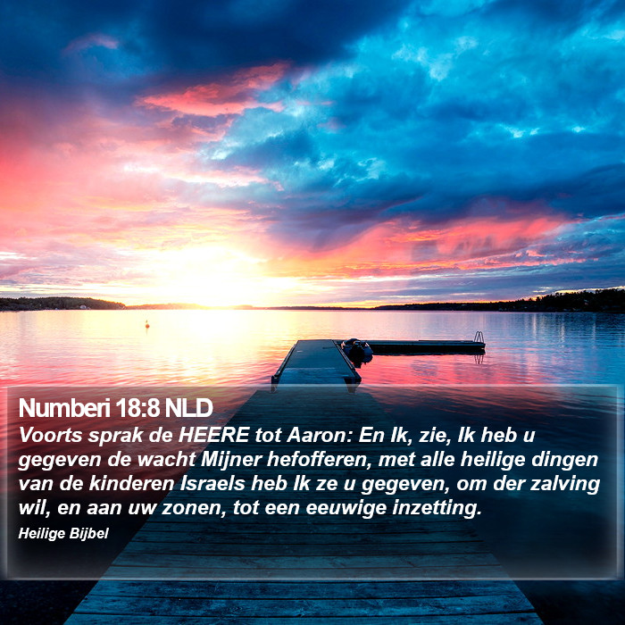 Numberi 18:8 NLD Bible Study