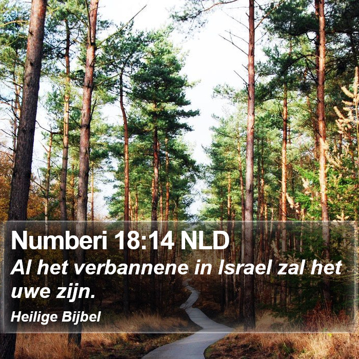 Numberi 18:14 NLD Bible Study