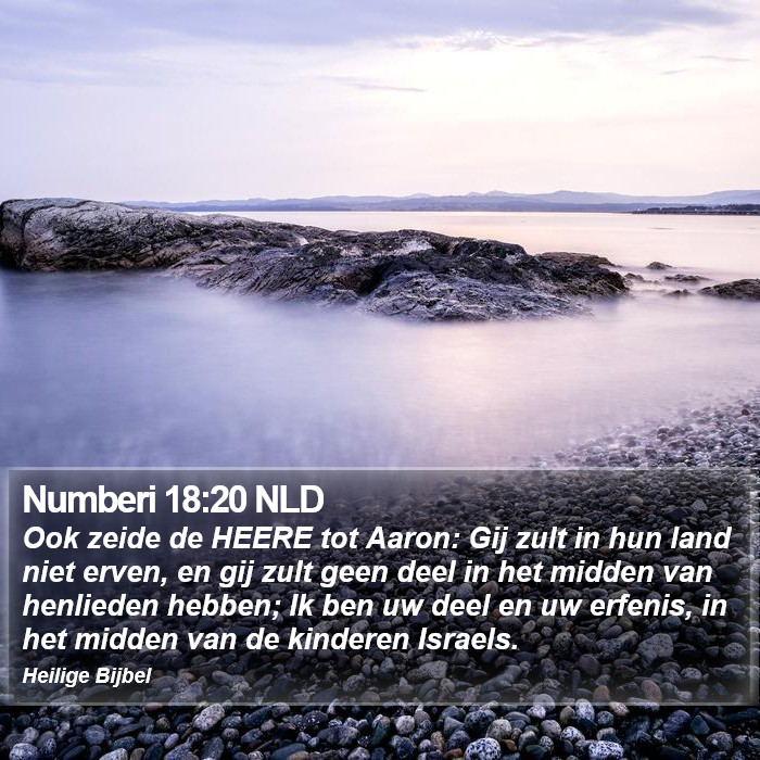 Numberi 18:20 NLD Bible Study