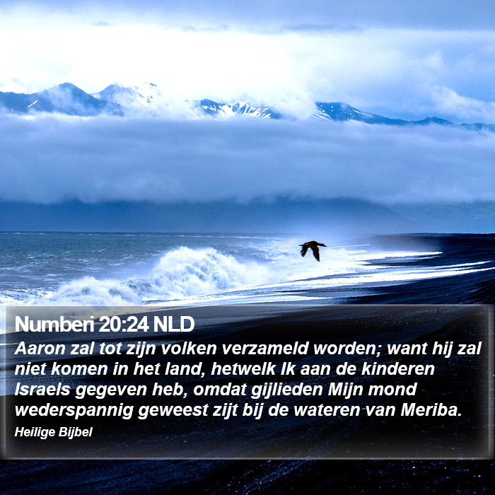 Numberi 20:24 NLD Bible Study