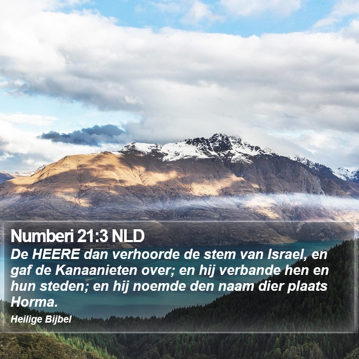 Numberi 21:3 NLD Bible Study