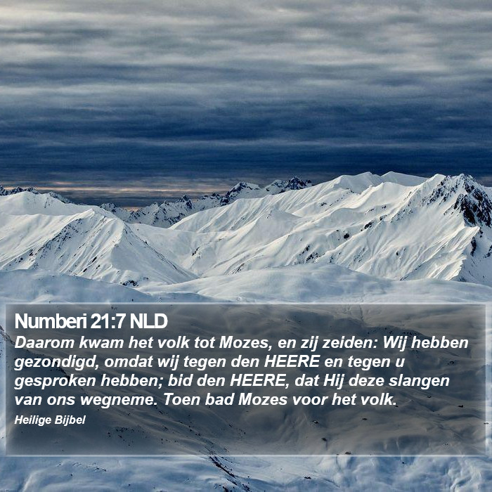 Numberi 21:7 NLD Bible Study