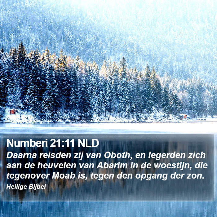 Numberi 21:11 NLD Bible Study
