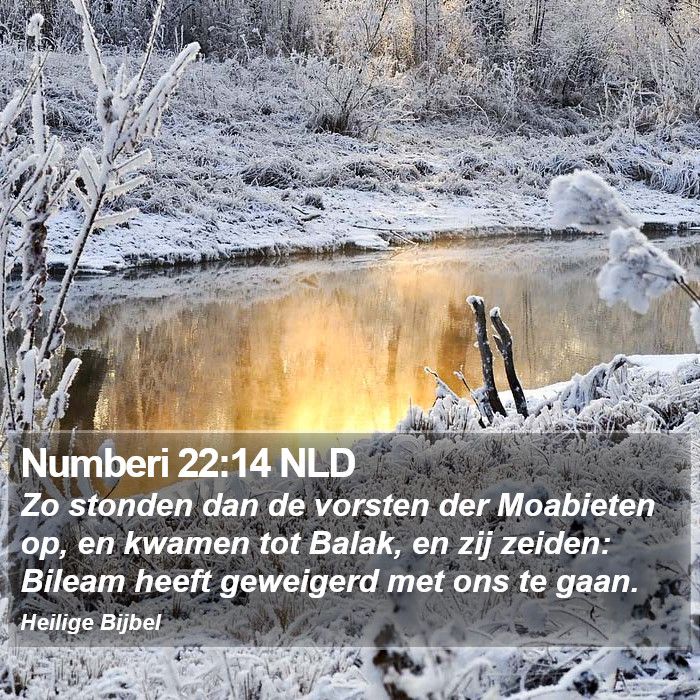 Numberi 22:14 NLD Bible Study