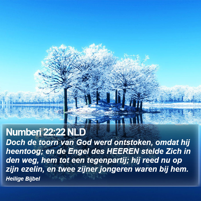 Numberi 22:22 NLD Bible Study