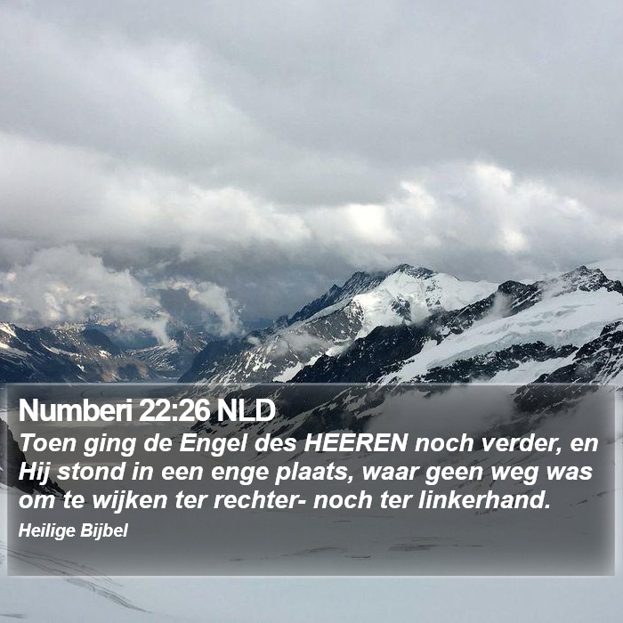 Numberi 22:26 NLD Bible Study