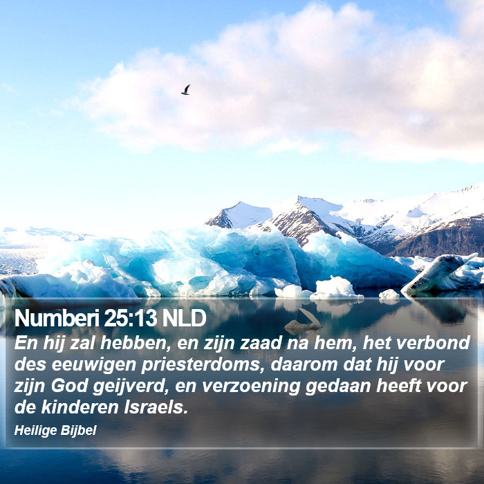 Numberi 25:13 NLD Bible Study
