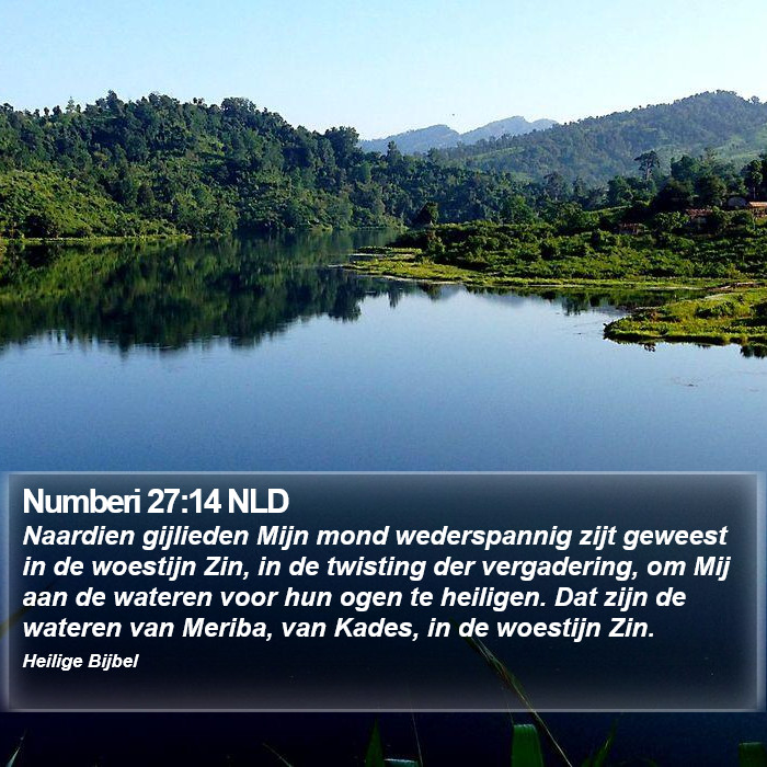 Numberi 27:14 NLD Bible Study