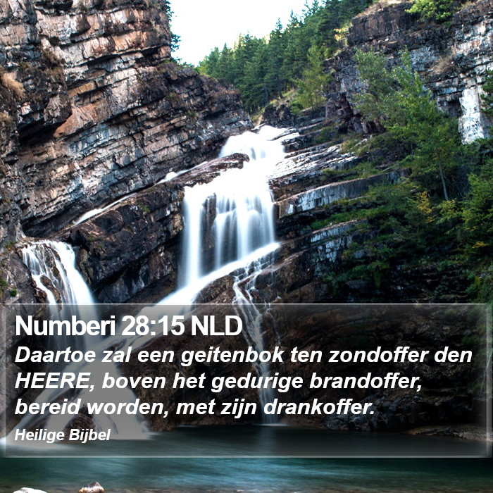 Numberi 28:15 NLD Bible Study