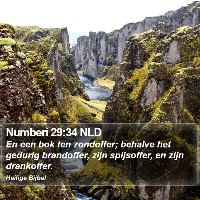 Numberi 29:34 NLD Bible Study