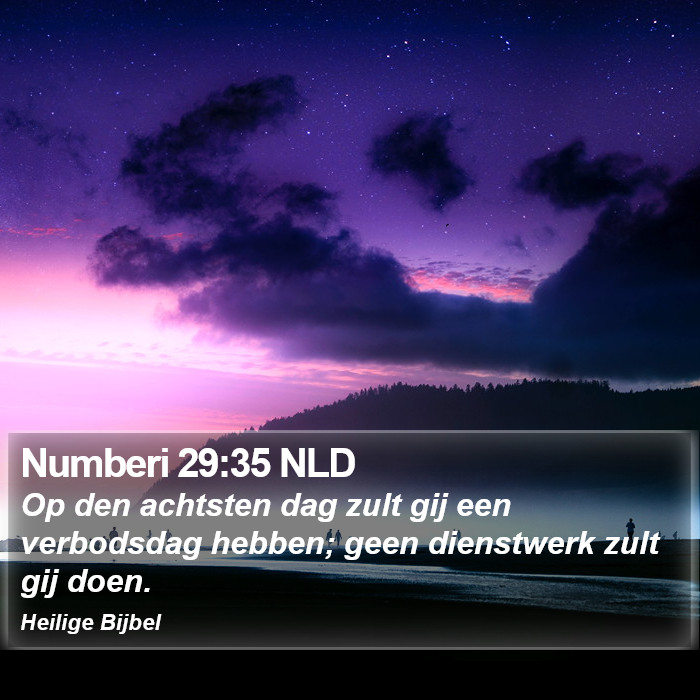 Numberi 29:35 NLD Bible Study