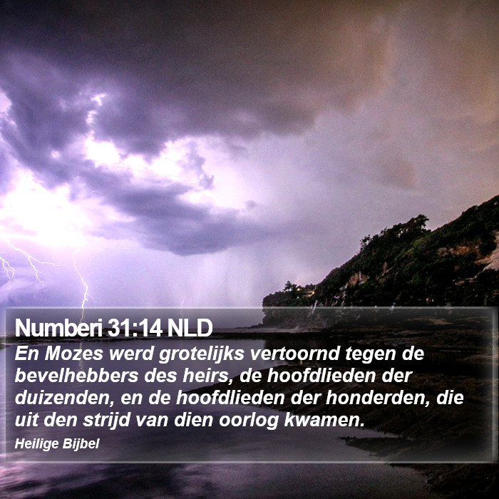 Numberi 31:14 NLD Bible Study