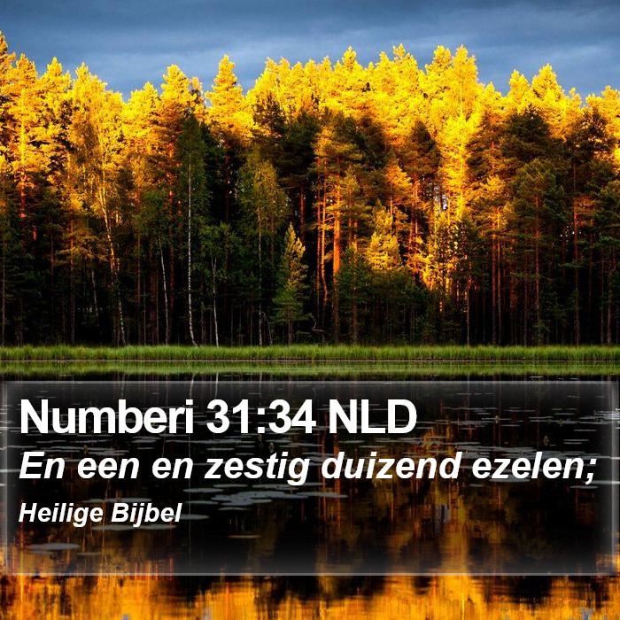 Numberi 31:34 NLD Bible Study