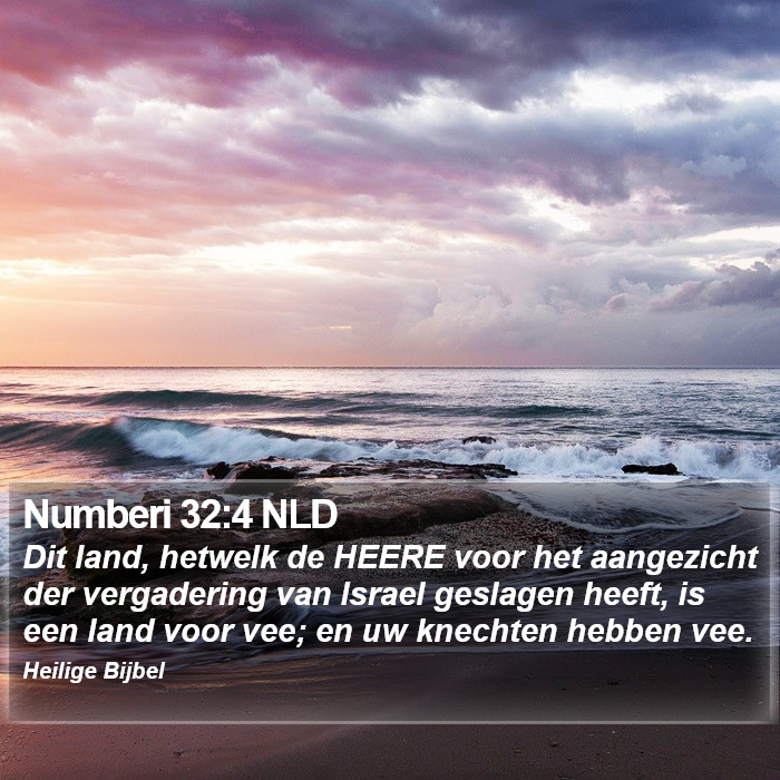 Numberi 32:4 NLD Bible Study