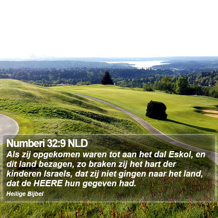 Numberi 32:9 NLD Bible Study