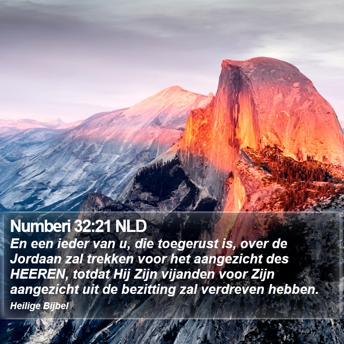 Numberi 32:21 NLD Bible Study