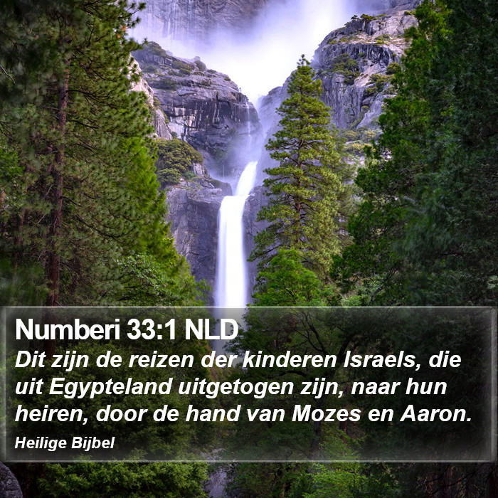 Numberi 33:1 NLD Bible Study