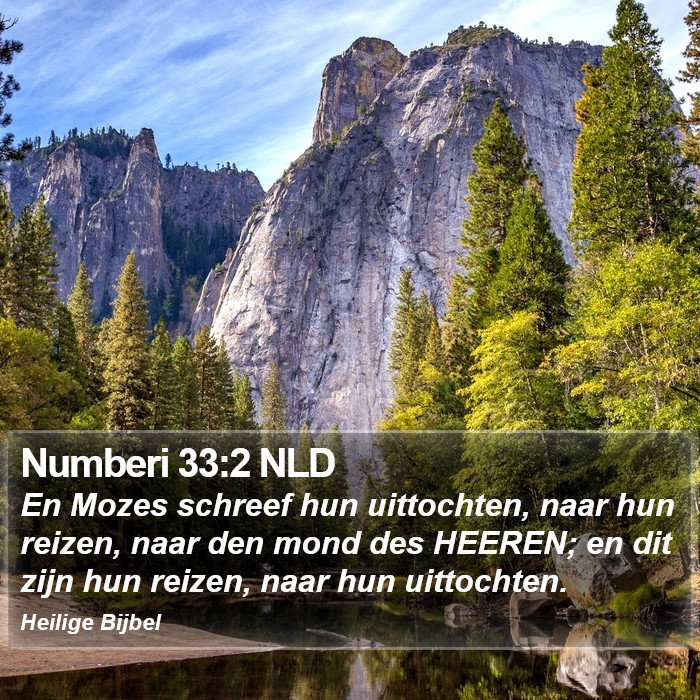 Numberi 33:2 NLD Bible Study