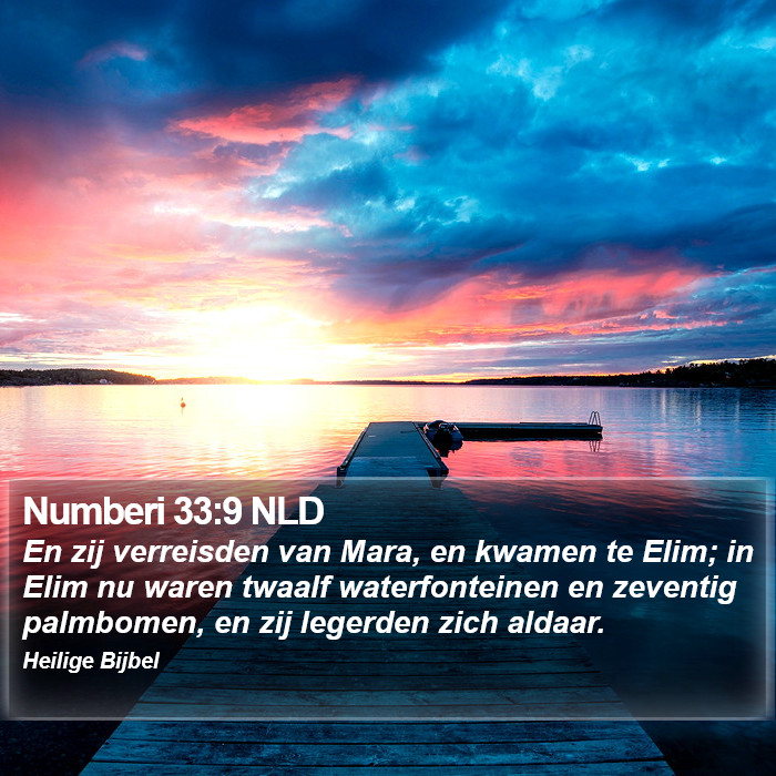 Numberi 33:9 NLD Bible Study