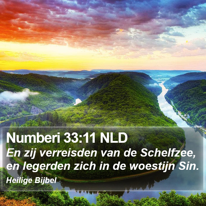 Numberi 33:11 NLD Bible Study