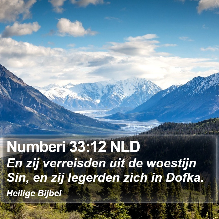 Numberi 33:12 NLD Bible Study