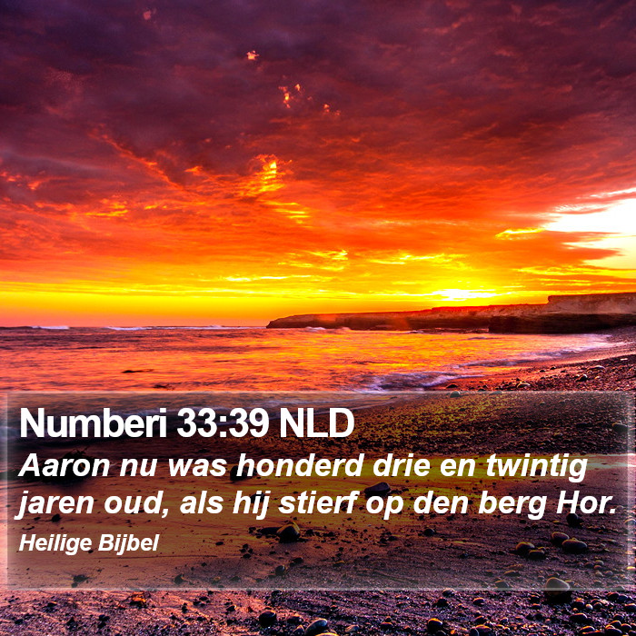 Numberi 33:39 NLD Bible Study