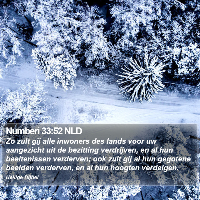 Numberi 33:52 NLD Bible Study