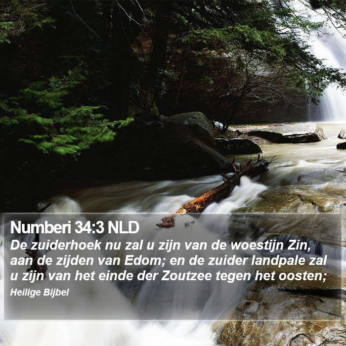 Numberi 34:3 NLD Bible Study