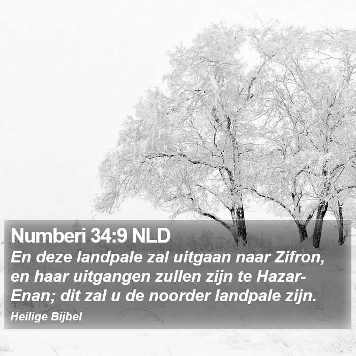 Numberi 34:9 NLD Bible Study