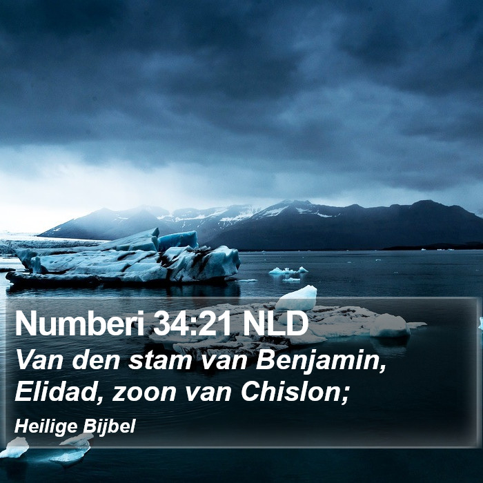 Numberi 34:21 NLD Bible Study