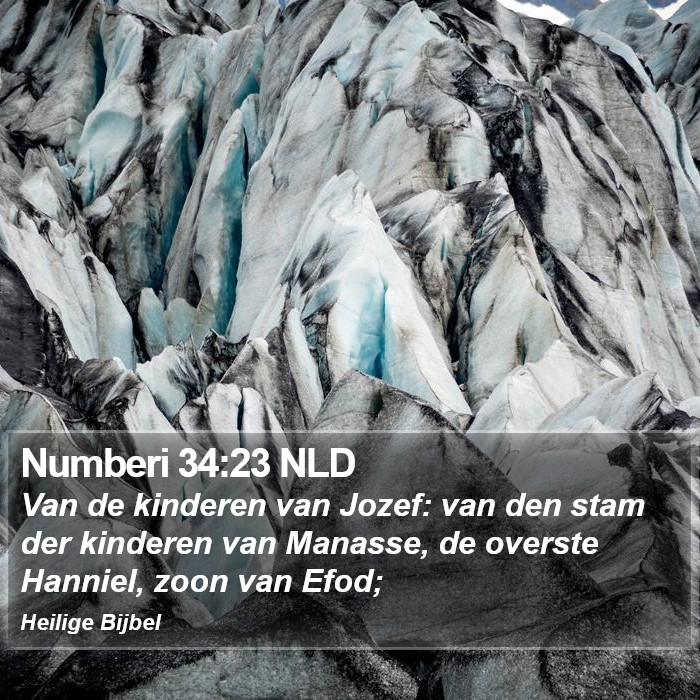 Numberi 34:23 NLD Bible Study