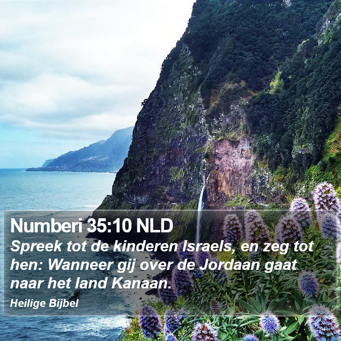 Numberi 35:10 NLD Bible Study