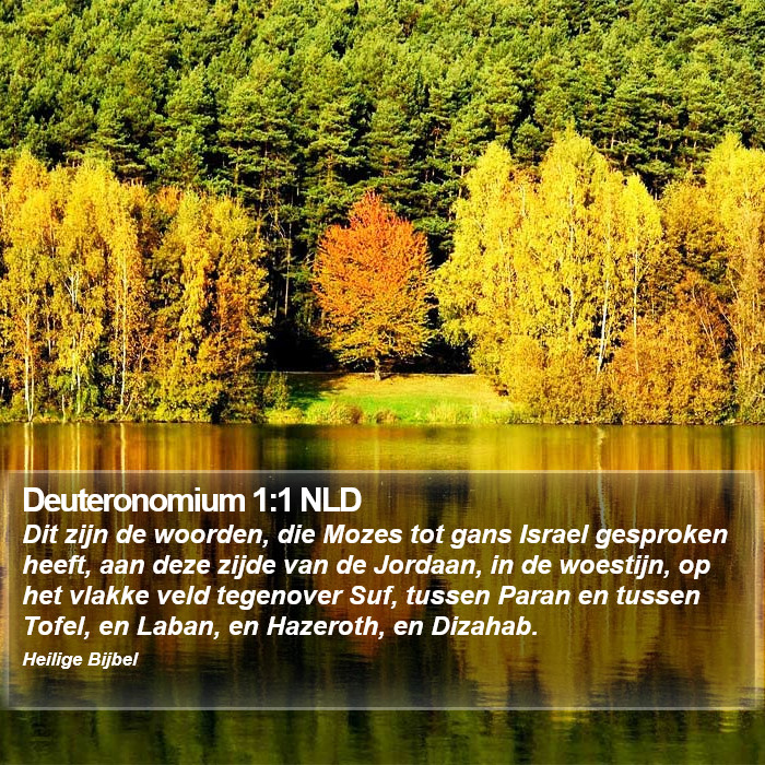 Deuteronomium 1:1 NLD Bible Study