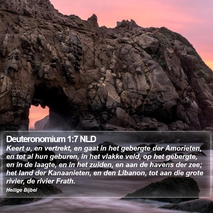 Deuteronomium 1:7 NLD Bible Study