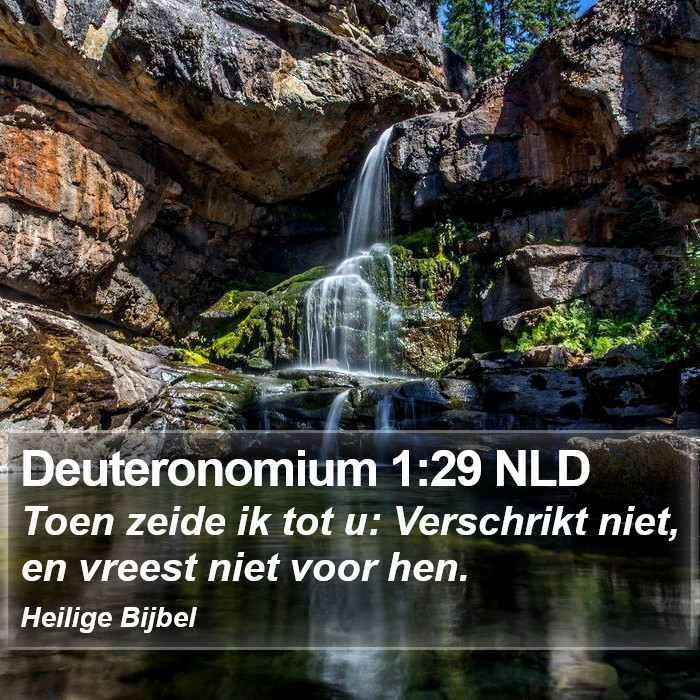 Deuteronomium 1:29 NLD Bible Study