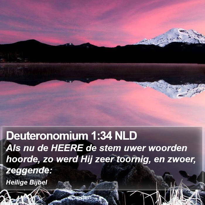 Deuteronomium 1:34 NLD Bible Study