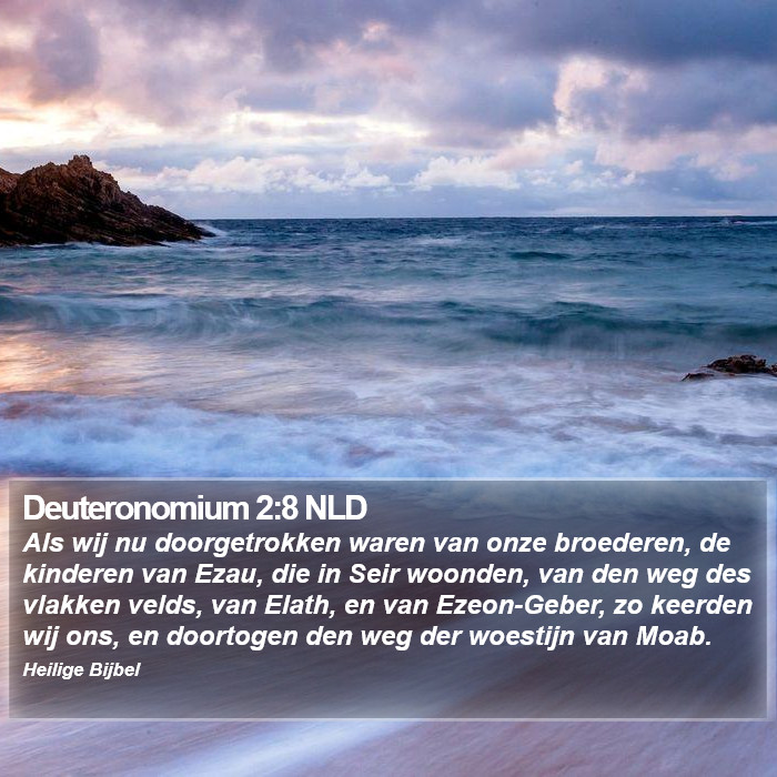 Deuteronomium 2:8 NLD Bible Study