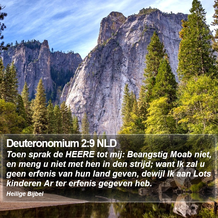 Deuteronomium 2:9 NLD Bible Study