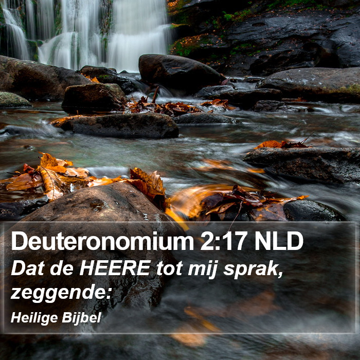 Deuteronomium 2:17 NLD Bible Study