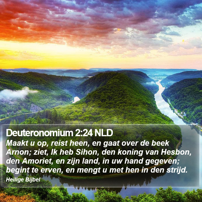 Deuteronomium 2:24 NLD Bible Study