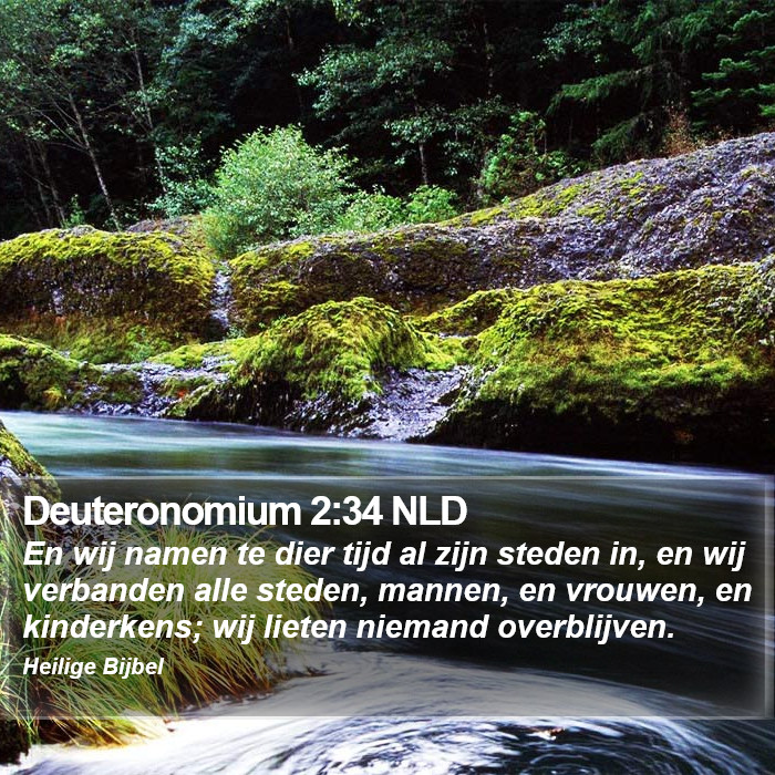 Deuteronomium 2:34 NLD Bible Study