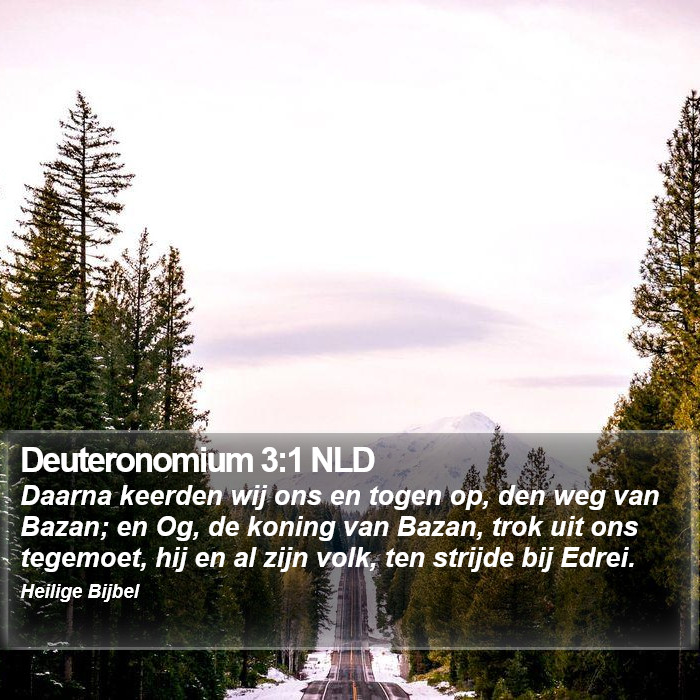 Deuteronomium 3:1 NLD Bible Study