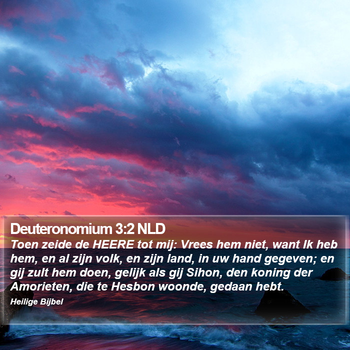 Deuteronomium 3:2 NLD Bible Study