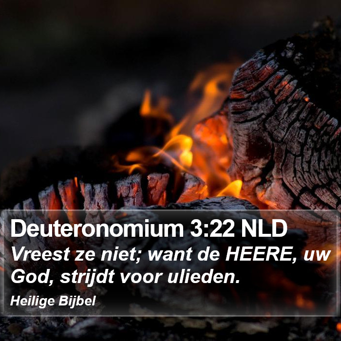 Deuteronomium 3:22 NLD Bible Study
