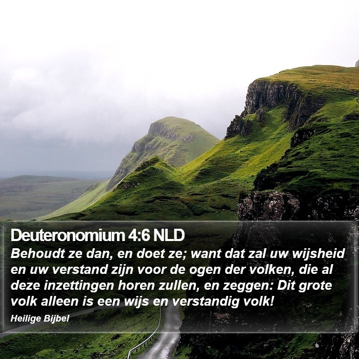 Deuteronomium 4:6 NLD Bible Study