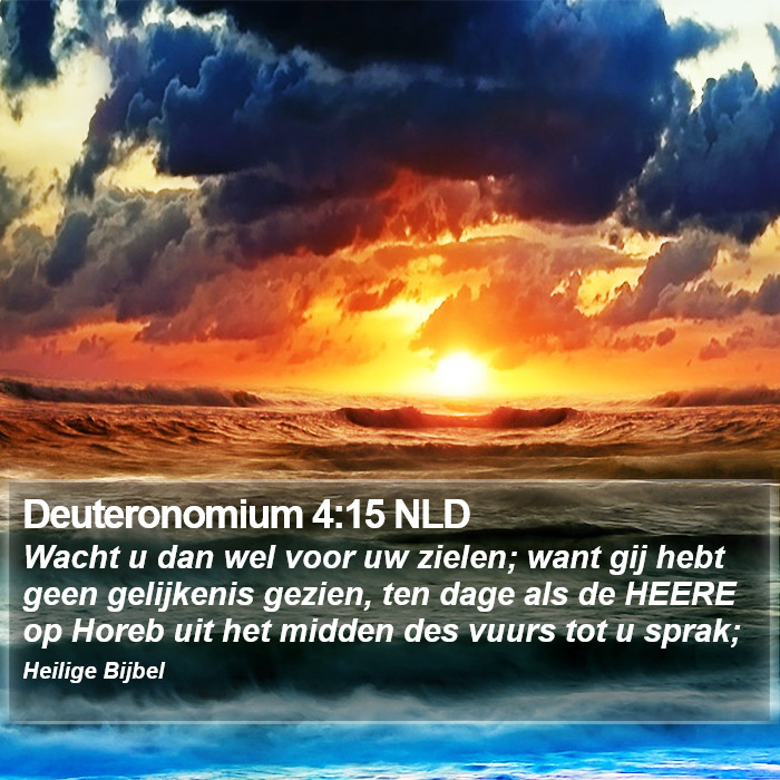 Deuteronomium 4:15 NLD Bible Study