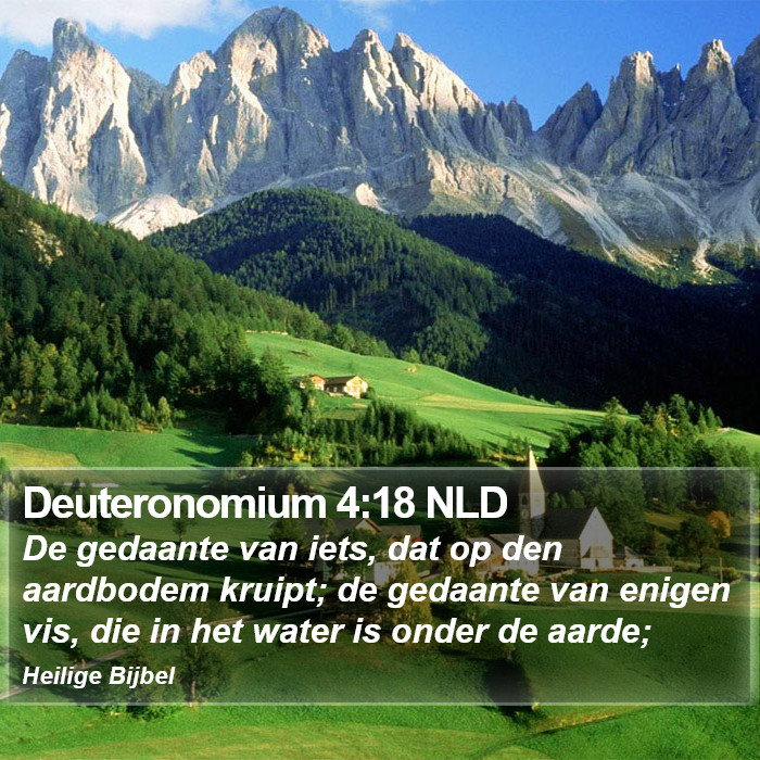 Deuteronomium 4:18 NLD Bible Study