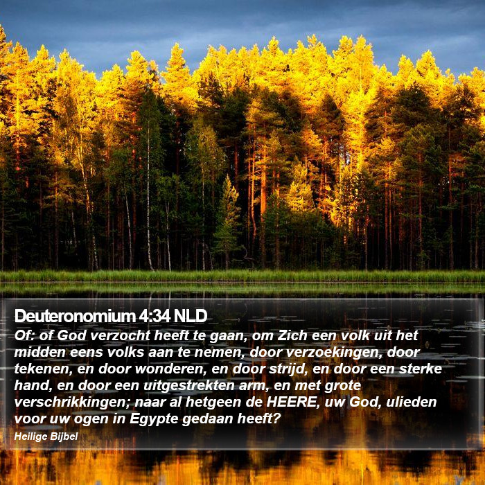 Deuteronomium 4:34 NLD Bible Study